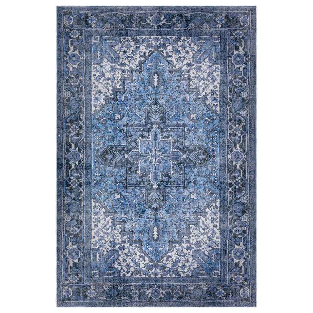 Dalyn Rug Company Amanti AM3 3"3" x 5"3" Cobalt Area Rug, , large