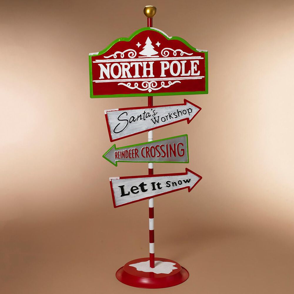 The Gerson Company GIL 60" Holiday Street Sign, , large