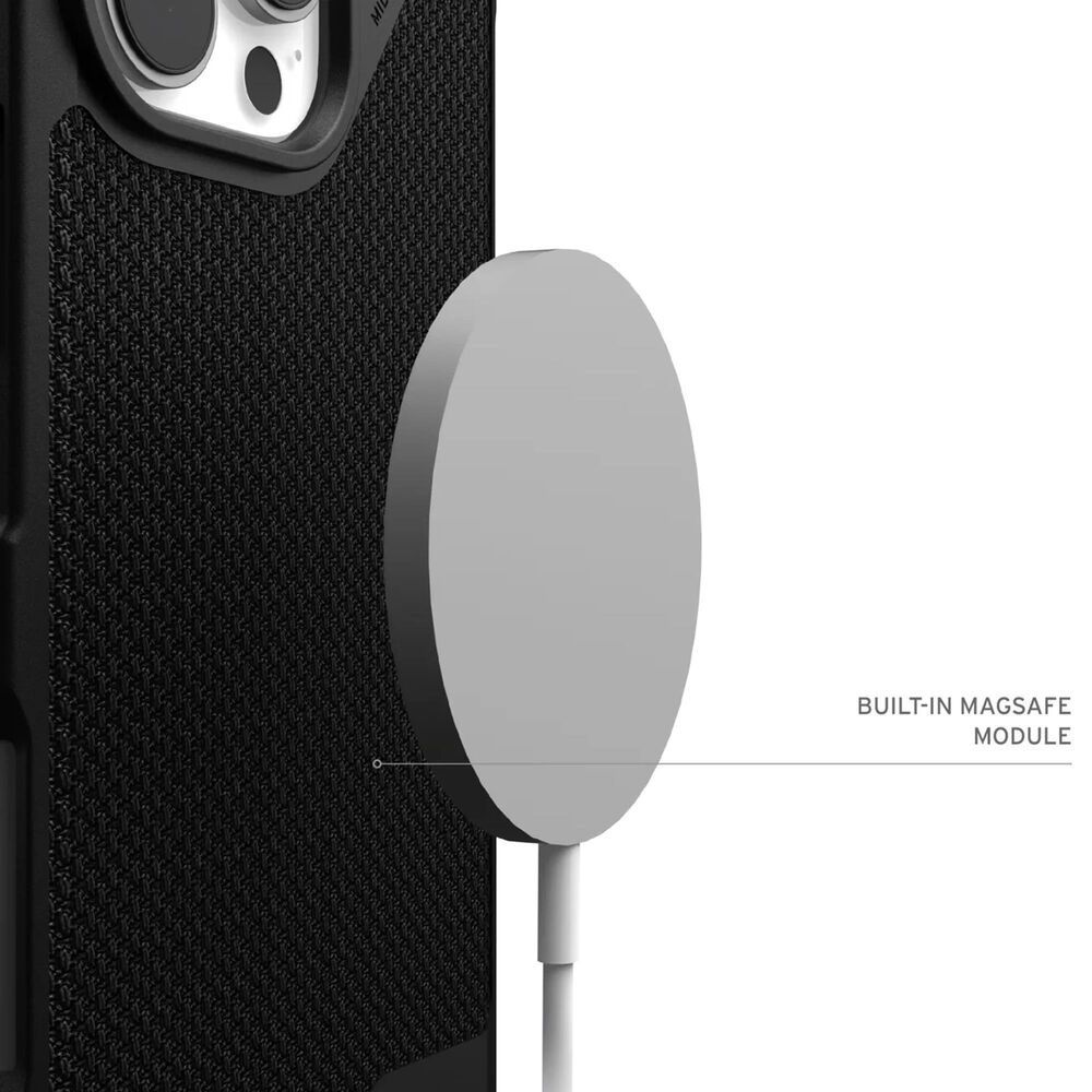UAG Metropolis LT Series MagSafe Case for Apple iPhone 16 Pro in Kevlar Black, , large