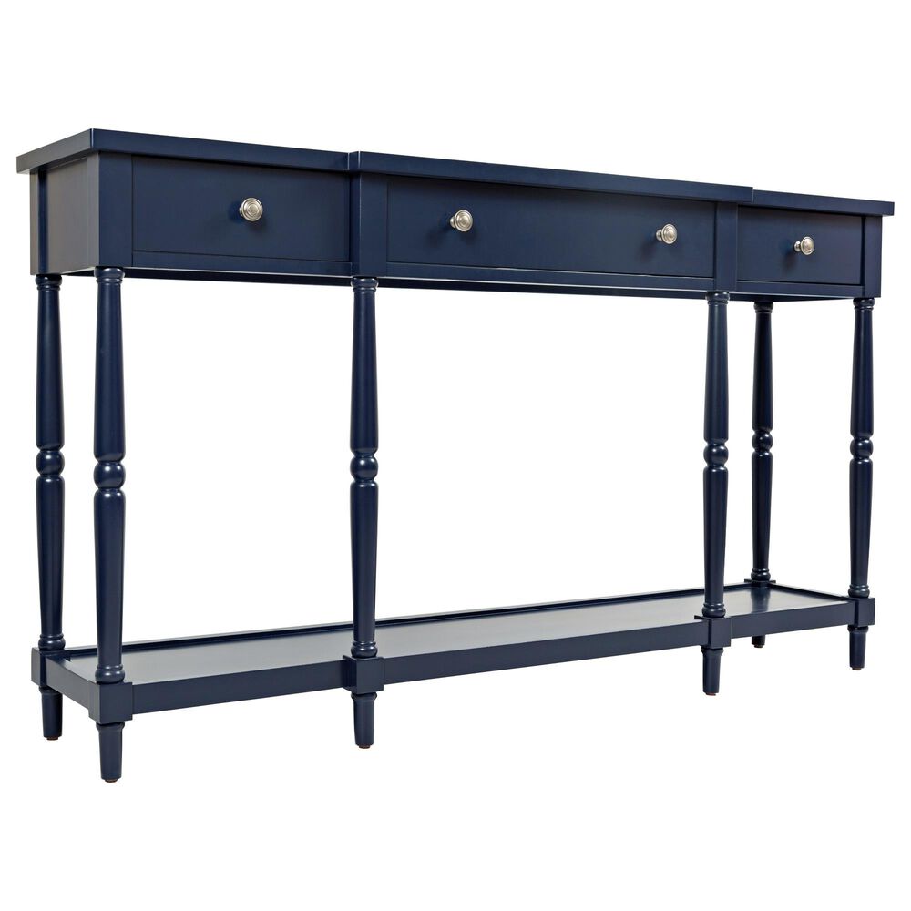 Waltham 60" Console Table in Navy, , large