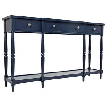 Waltham 60" Console Table in Navy, , large