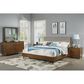 Flexsteel Ludwig 5-Piece Queen Bedroom Set in Walnut, , large
