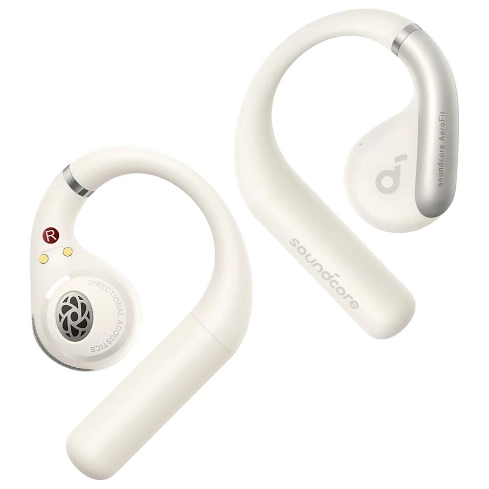 Anker AeroFit Superior Comfort Open-Ear Earbuds in Calm White, , large