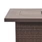 Furniture of America Wies Fire Pit Table in Brown, , large