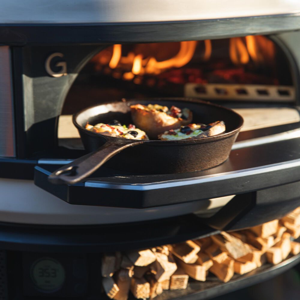 Gozney Dome Outdoor Pizza Oven Mantel in Black, , large