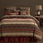 HiEnd Accents Sierra 5-Piece Twin Comforter Set in Red, Brown and Tan, , large