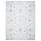 Safavieh Micro-Loop MLP506M 11" x 15" Light Blue and Ivory Area Rug, , large