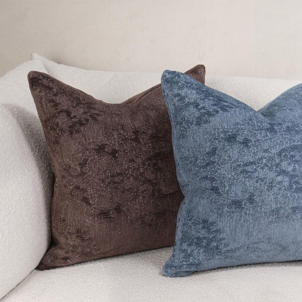 Classic Home SLD Oliver 22" x 22" Throw Pillow in Sierra Brown, , large