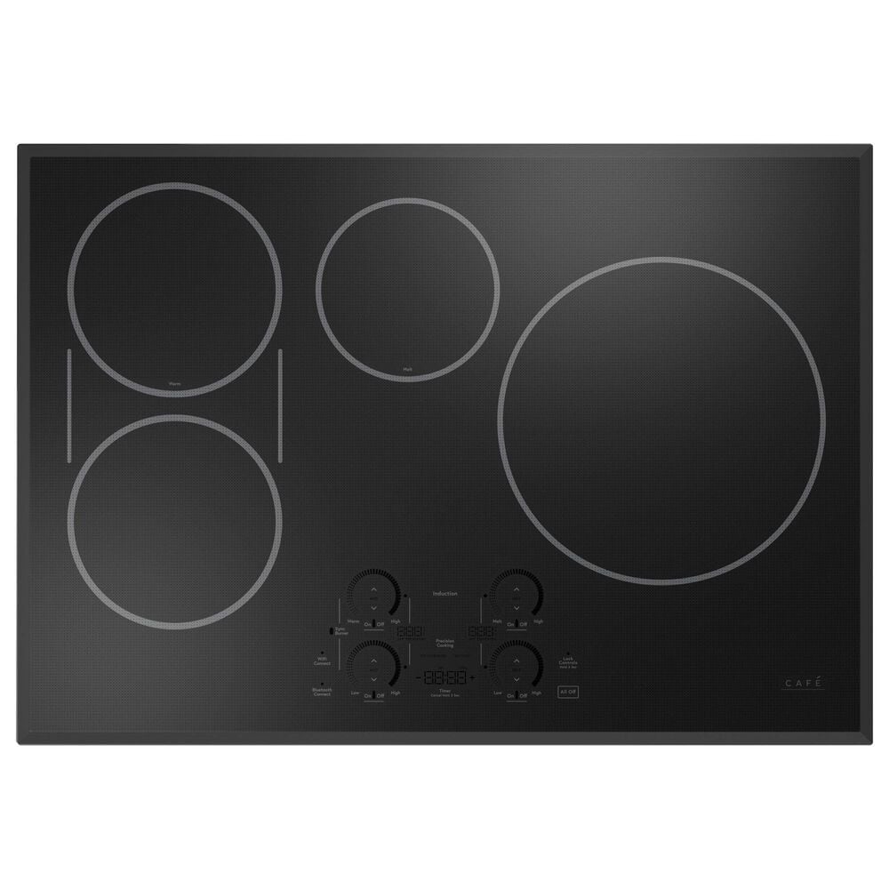 Cafe 30" Electric Induction Cooktop in Black, , large