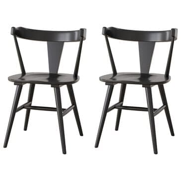 Ashley Gretlynn Dining Chair Set of 2 in Black, , large
