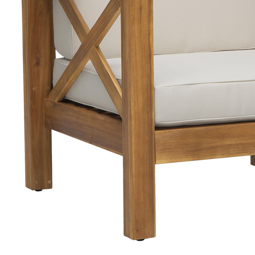 Noble House Brava 5-Piece Conversation Set in Beige, , large