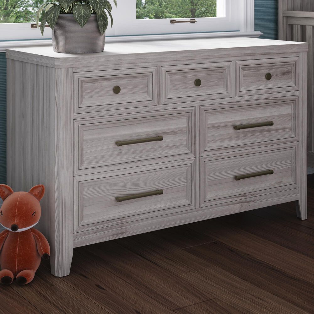 Eastern Shore Carlson 7-Drawer Dresser Only in Washed Linen, , large
