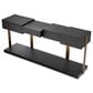 Eichholtz Nerone Console Table in Charcoal Grey and Brushed Brass, , large