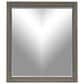 Riva Ridge Modern Loft 6 Drawer Dresser and Mirror in Greystone, , large