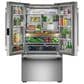 KitchenAid 25 Cu. Ft. Counter-Depth French Door Refrigerator in PrintShield Stainless, , large