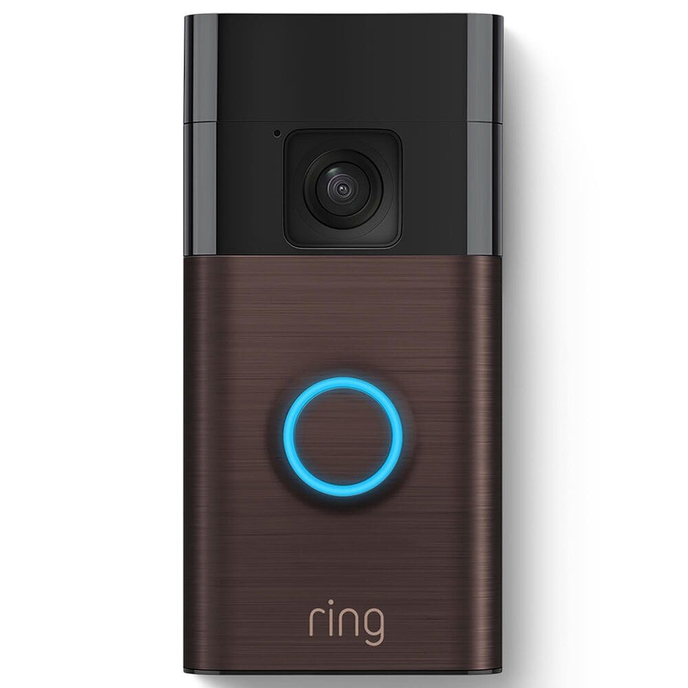 Ring Battery Doorbell Smart Wifi Video Doorbell - Battery-Powered with Head-to-Toe Video, Live View, and Two-Way Talk
 - Venetian Bronze, , large