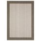 ROW by Oriental Weavers Zarina Striped Beige and Brown 9"10" x 12"10" Indoor/Outdoor Area Rug, , large