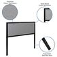 Flash Furniture Melbourne Full Upholstered Headboard in Light Gray, , large