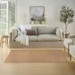 Nourison Twist Reversible 4" x 6" Natural Indoor/Outdoor Area Rug, , large