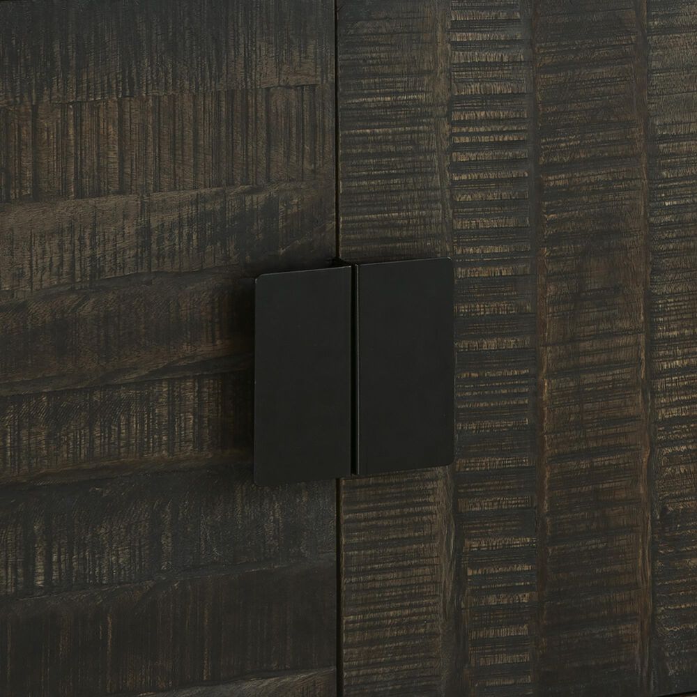 Ashley Kevmart Accent Cabinet in Grayish Brown and Black, , large