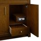 James Martin Bellshire 36" Single Bathroom Vanity in Honey Oak with 3 cm White Zeus Silestone Top and Rectangular Sink, , large