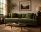 Porter Designs Quimby Stationary Sofa in Spinach, , large
