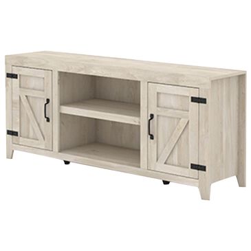 Sauder 63" TV Stand in Chalked Chestnut, , large