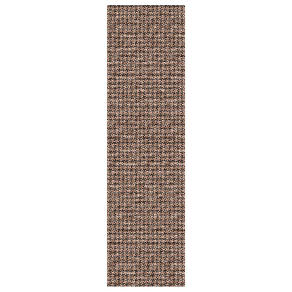 Dalyn Rug Company Hinton 2"3" x 12" Chocolate Indoor/Outdoor Runner, , large