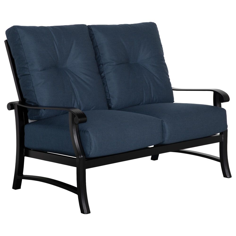 Crown Garden Alexandria Patio Loveseat in Flagship Twilight, , large