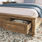 Ashley Feddinger 3-Piece Queen Storage Bedroom Set in Chestnut Brown, , large
