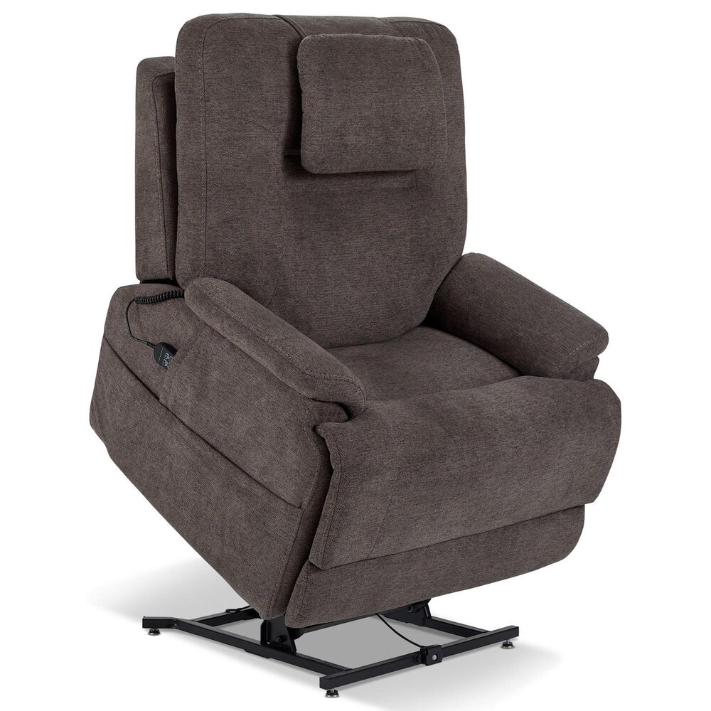 Flexsteel Industries Inc Zecliner Power Lift Recliner in Umber, , large