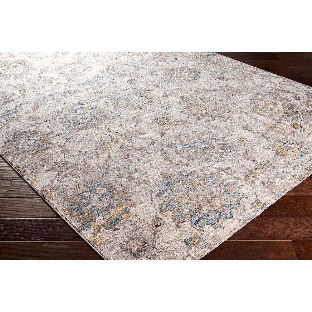 Surya Mirabel 10&#39; x 14&#39; Teal, Aqua, Mustard, Brown, Taupe and Beige Area Rug, , large