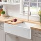 Blanco Profina 36" Apron Single Bowl Farmhouse Sink in White, , large