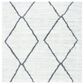 Safavieh August Shag AUG582A 6"7" Square Ivory and Grey Area Rug, , large