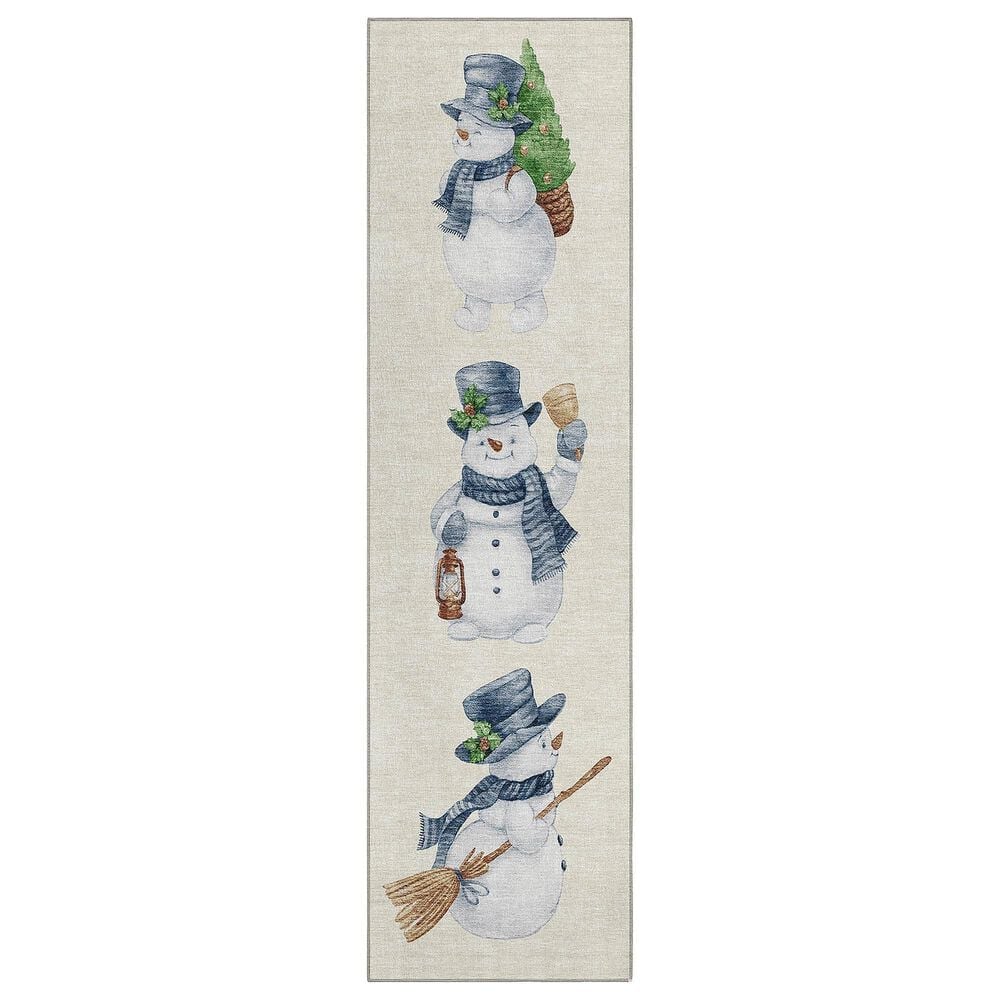 Dalyn Rug Company Wonderland WN34 Ivory 2"3" x 7"6" Runner, , large