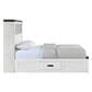 Mayberry Hill Wade Full Storage Bed in White and Black, , large