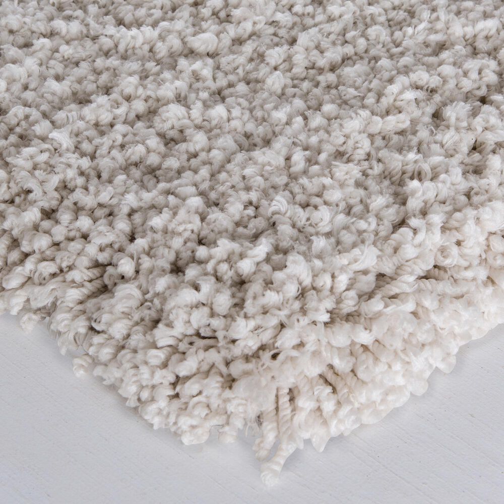 Central Oriental Alpaca Shag Light Beige 5&#39; x 7&#39;6&quot; Area Rug, , large