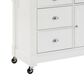 Crosley Furniture Lacey Kitchen Island in White, , large