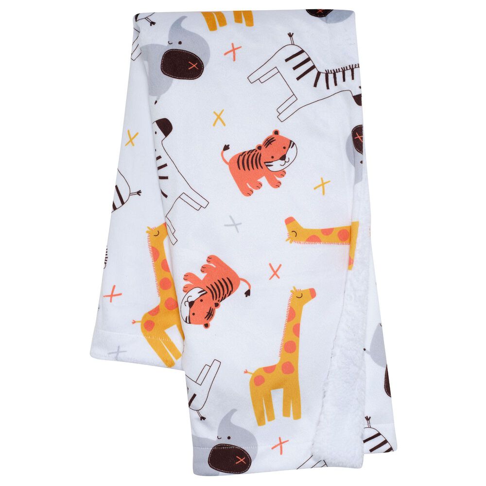 Lambs & Ivy Lollipop Jungle Baby Blanket in Multicolor, , large