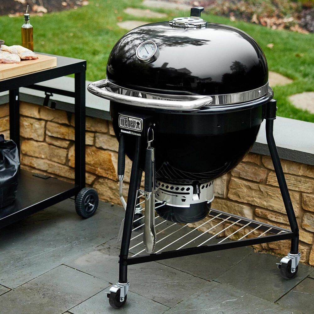 Weber Summit Kamado Charcoal Grill in Black |