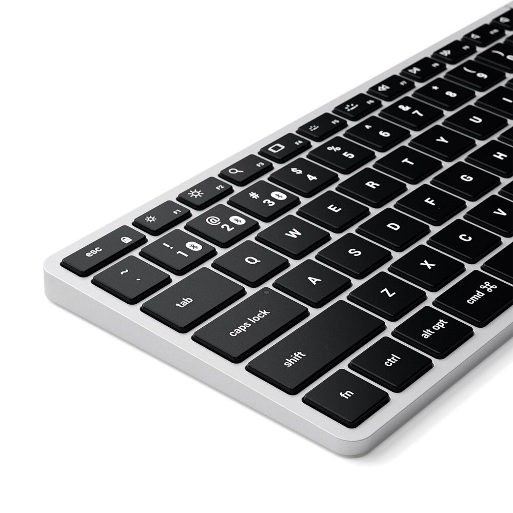 Satechi Slim X1 Bluetooth Backlit Keyboard in Silver, , large