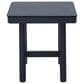 GatherCraft Cyrus Patio Rectangular End Table in Black, , large