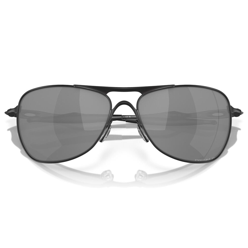 Oakley Crosshair Sunglasses with Prizm Black Lenses in Matte Black, , large