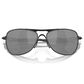Oakley Crosshair Sunglasses with Prizm Black Lenses in Matte Black, , large