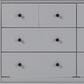 Walker Edison Spencer 6-Drawer Dresser in Grey, , large
