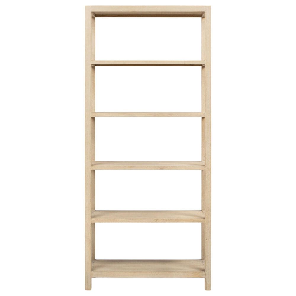 Jennifer Taylor Home Ellis 5-Shelf Bookcase in Light Natural Cerused, , large