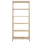 Jennifer Taylor Home Ellis 5-Shelf Bookcase in Light Natural Cerused, , large