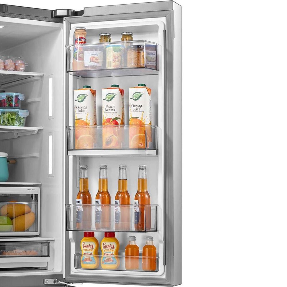 Midea 29.3 Cu. Ft. French Door Refrigerator with Dual Ice Maker in Stainless Steel, , large
