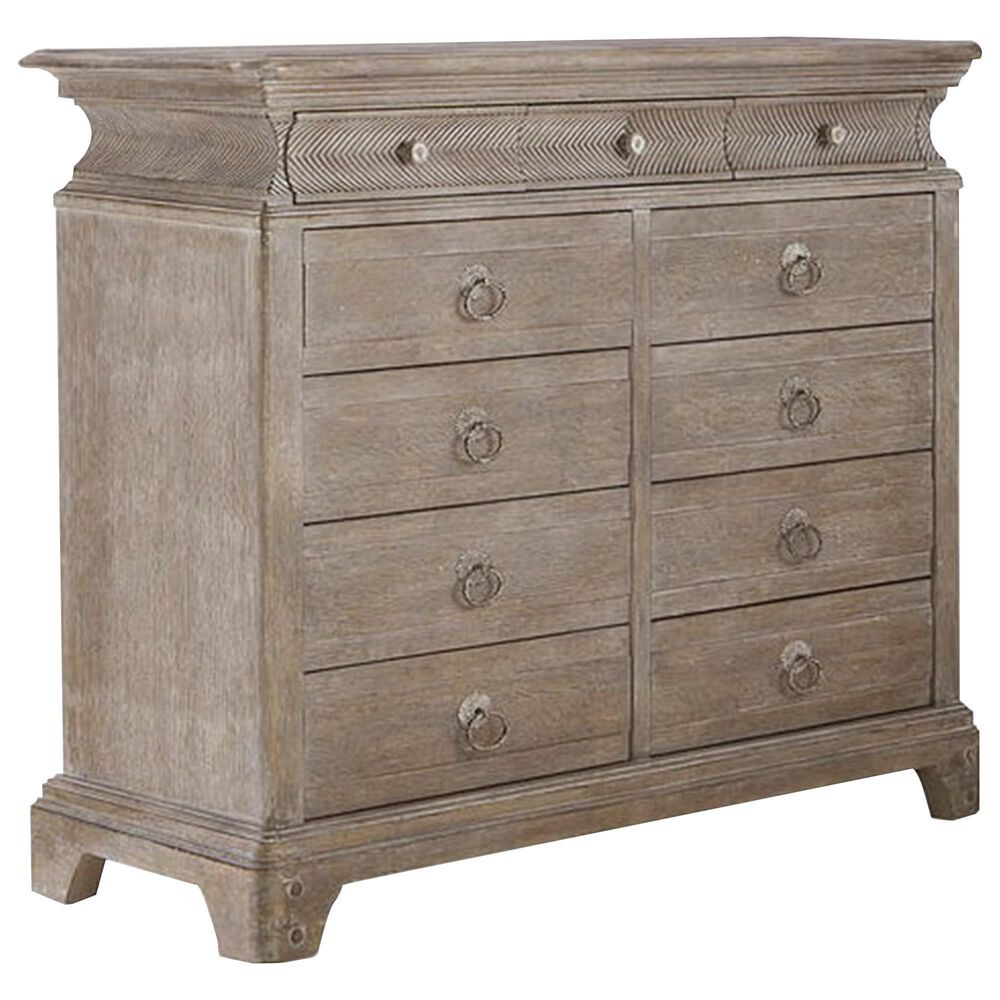 Vantage Summer Creek 3-Piece King Bedroom Set in Scrubbed Oak, , large