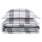 Pem America Cottage Classics Cottage 3-Piece Full/Queen Comforter Set in White and Black, , large